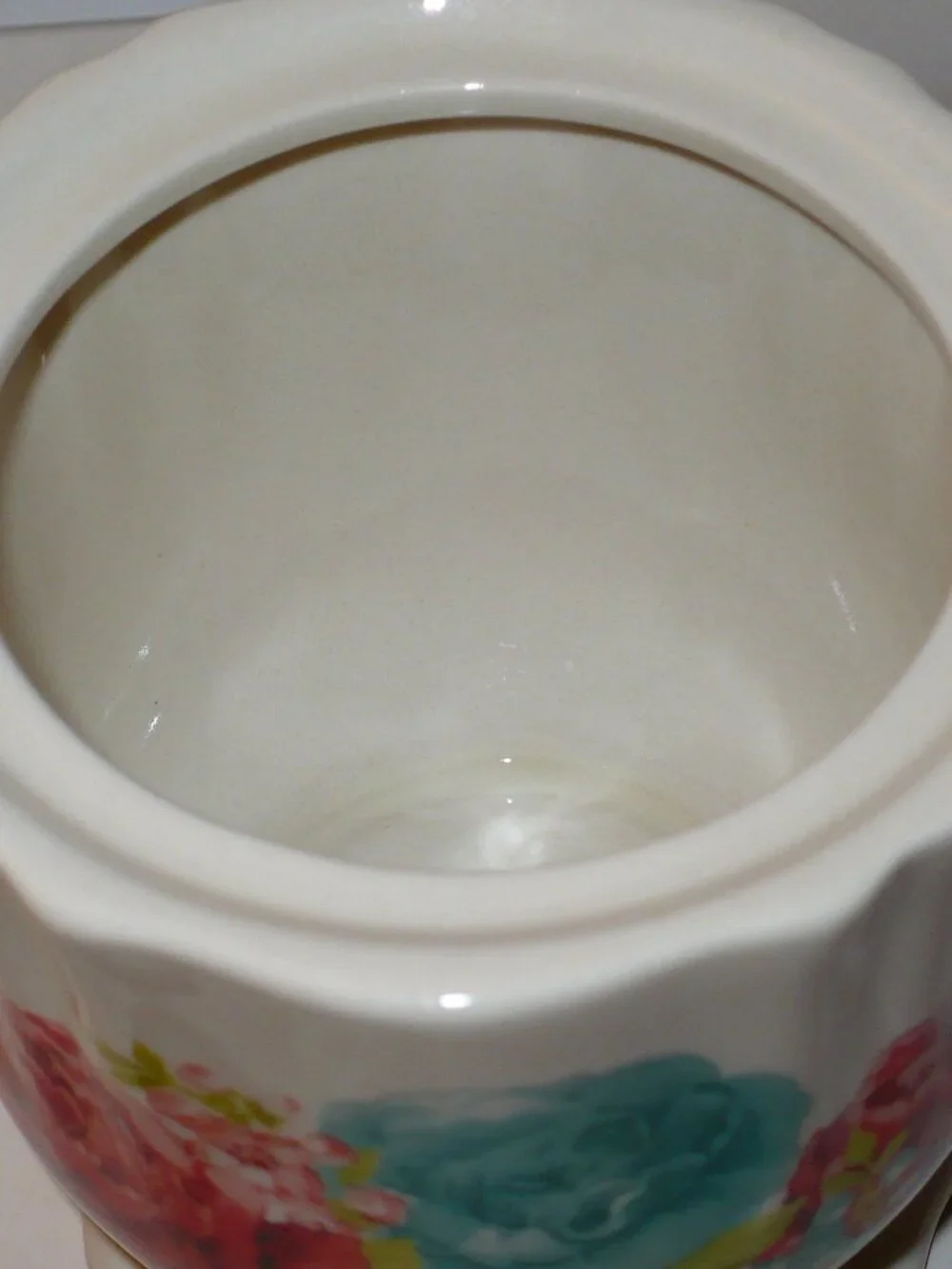 Pioneer Woman Sugar Bowl Stoneware Blossom Jubilee Floral 